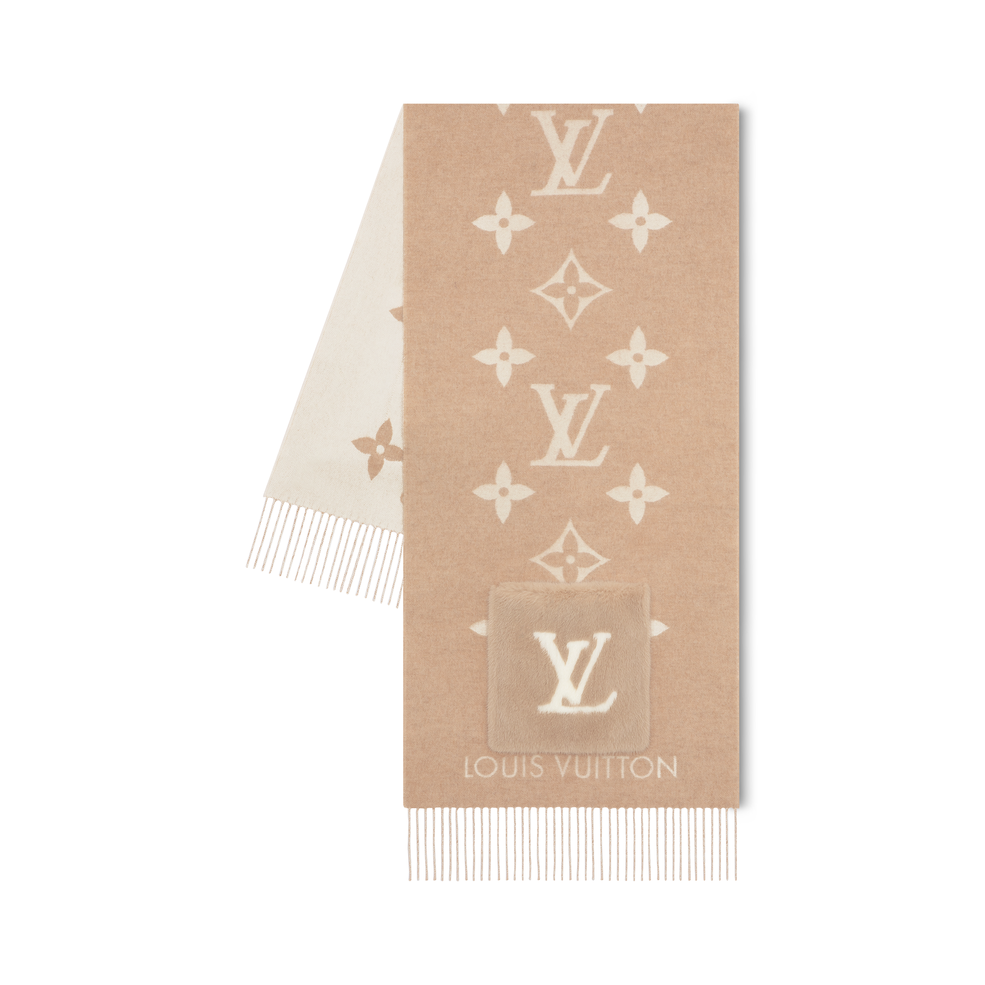 Sakura ✿˘˘✿Berry♡さん専用】ルイ・ヴィトン ブラック マフラー Sakura ✿˘˘✿Berry♡さん専用】ルイ・ヴィトン ブラック マフラー